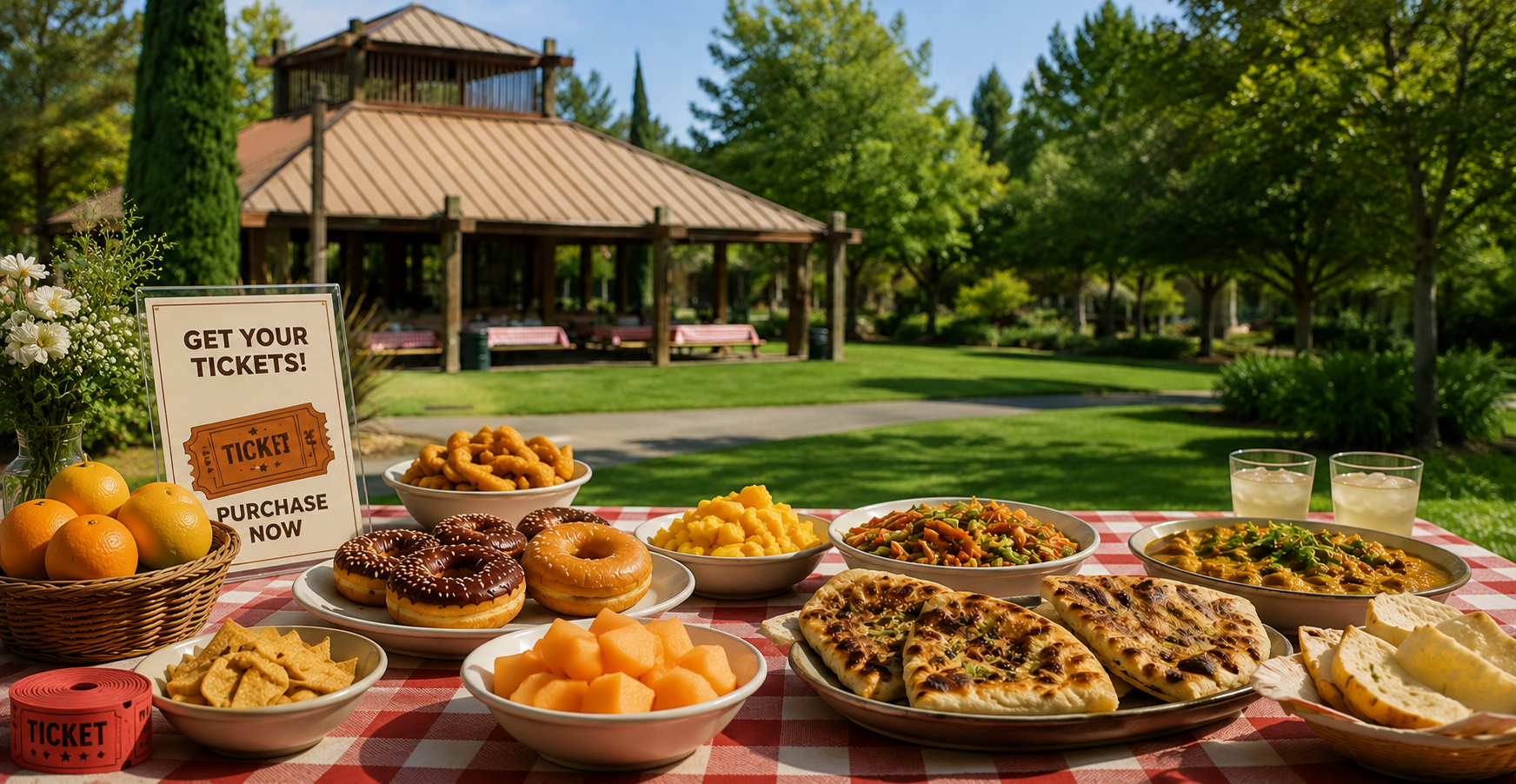 CLiPS picnic ticket purchase header